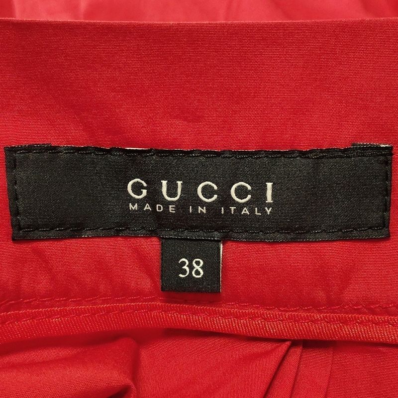 Gucci Skirt Size 38 S Women's - 189063 Red Knee Length