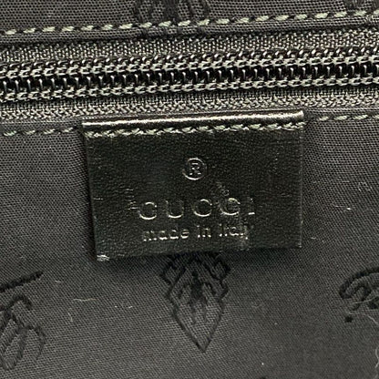 Gucci Shoulder Bag Implement 211137 Black Leather