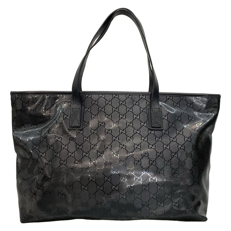 Gucci Shoulder Bag Implement 211137 Black Leather