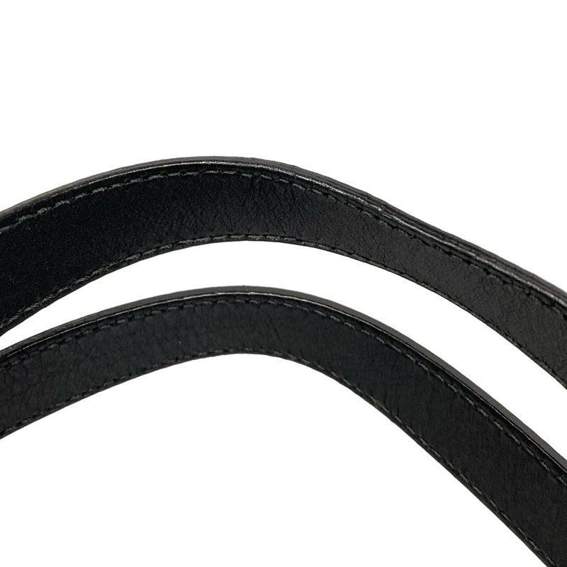 Gucci Shoulder Bag Implement 211137 Black Leather