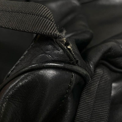 Bottega Veneta Backpack Sac Intrecciato Black Leather