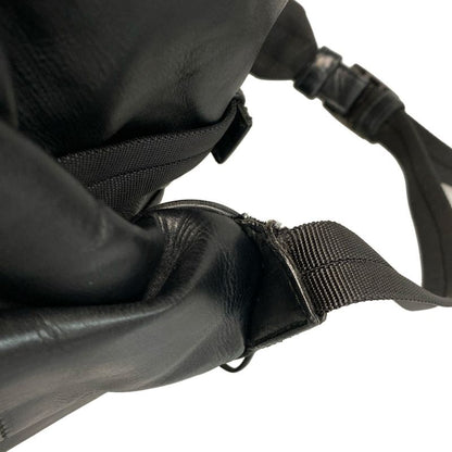 Bottega Veneta Backpack Sac Intrecciato Black Leather