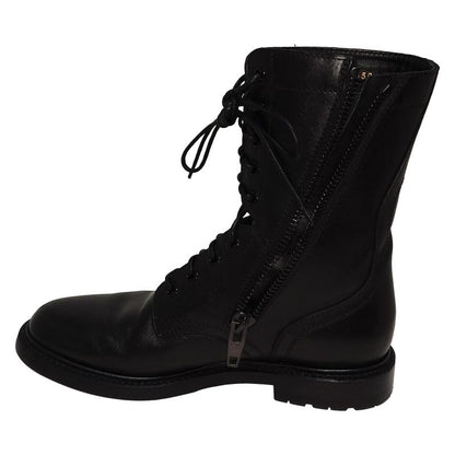Celine Short Boots 38 Women's - Black Leather