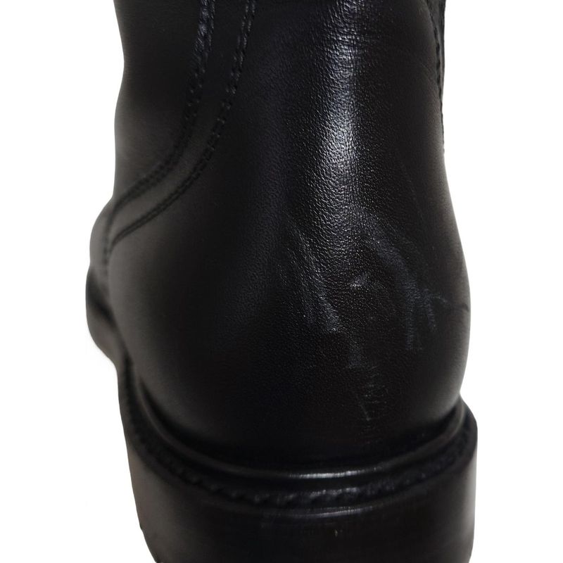 Celine Short Boots 38 Women's - Black Leather