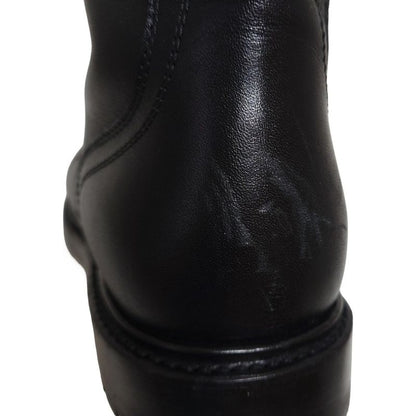 Celine Short Boots 38 Women's - Black Leather
