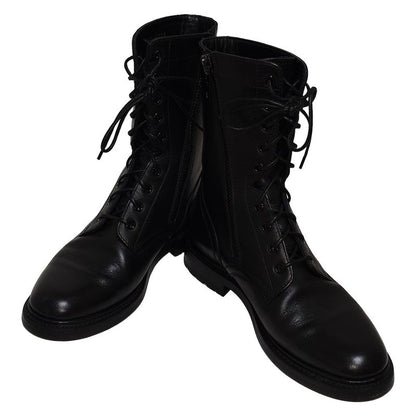 Celine Short Boots 38 Women's - Black Leather