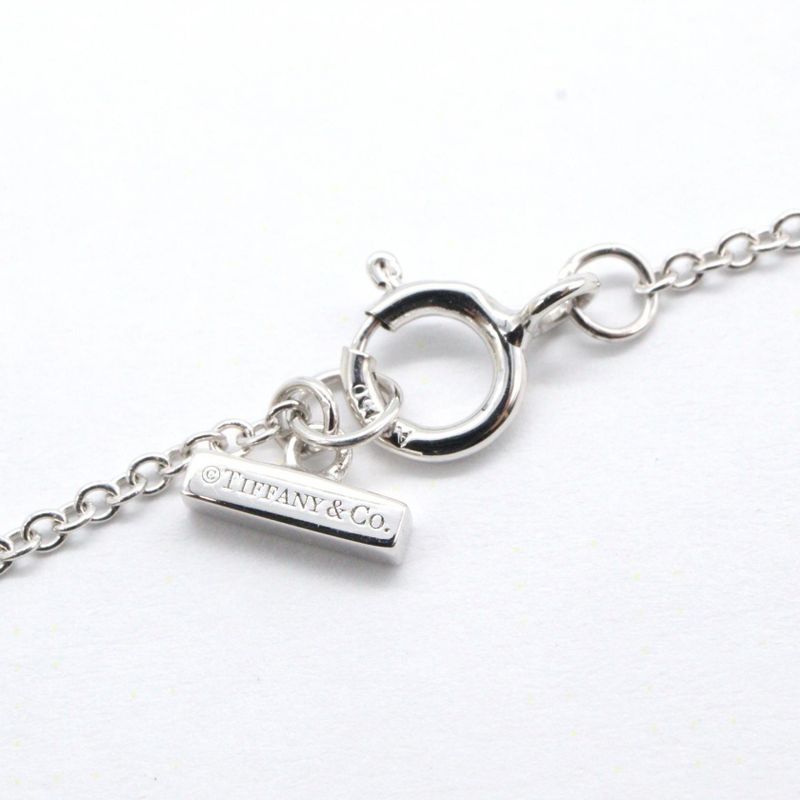 Tiffany & Co Tiffany＆co Necklace Two Circle Turquoise Necklace Neck Circumferenc