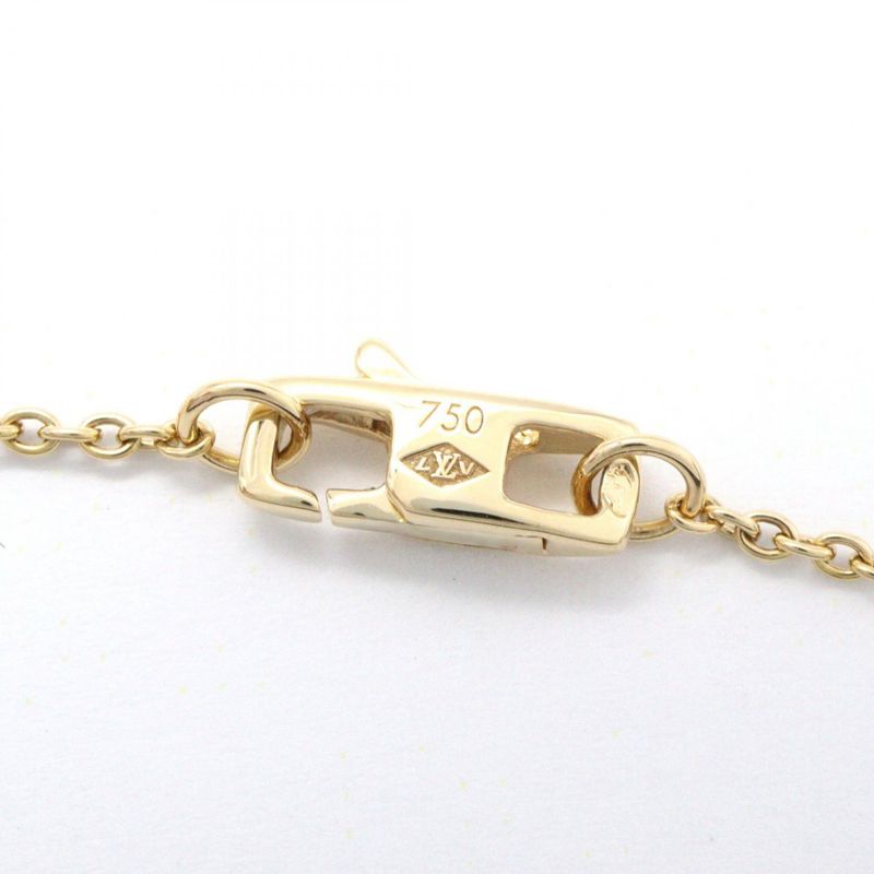 Louis Vuitton Necklace Pendentif Empreinte Necklace Neck Circumference 42cm
