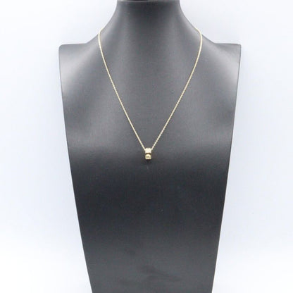 Louis Vuitton Necklace Pendentif Empreinte Necklace Neck Circumference 42cm