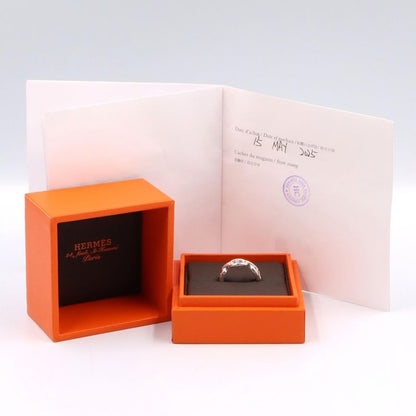 Hermes Ring Enchene PM Ring Silver 925 Enchene PM Ring Unisex Unused
