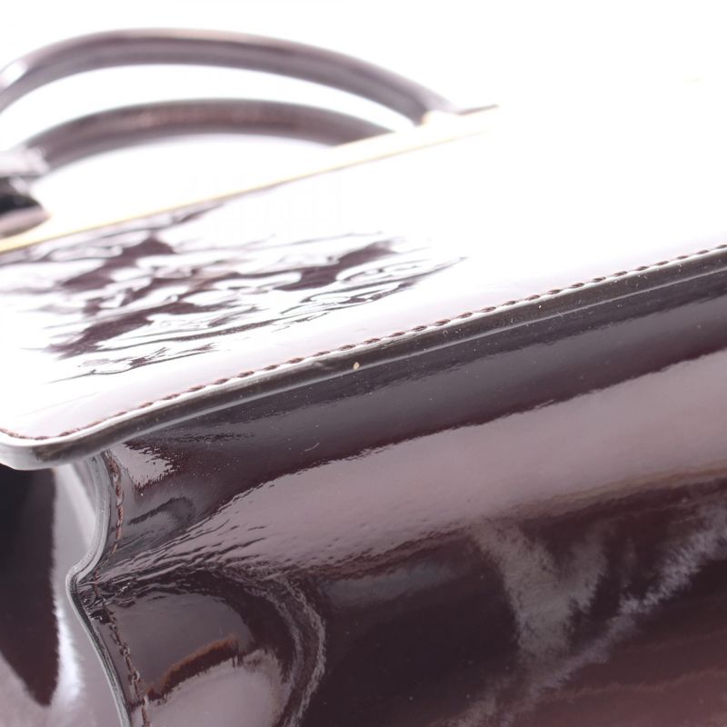 Louis Vuitton Handbag des PM M91749 Amarant Leather des PM Women's Used a