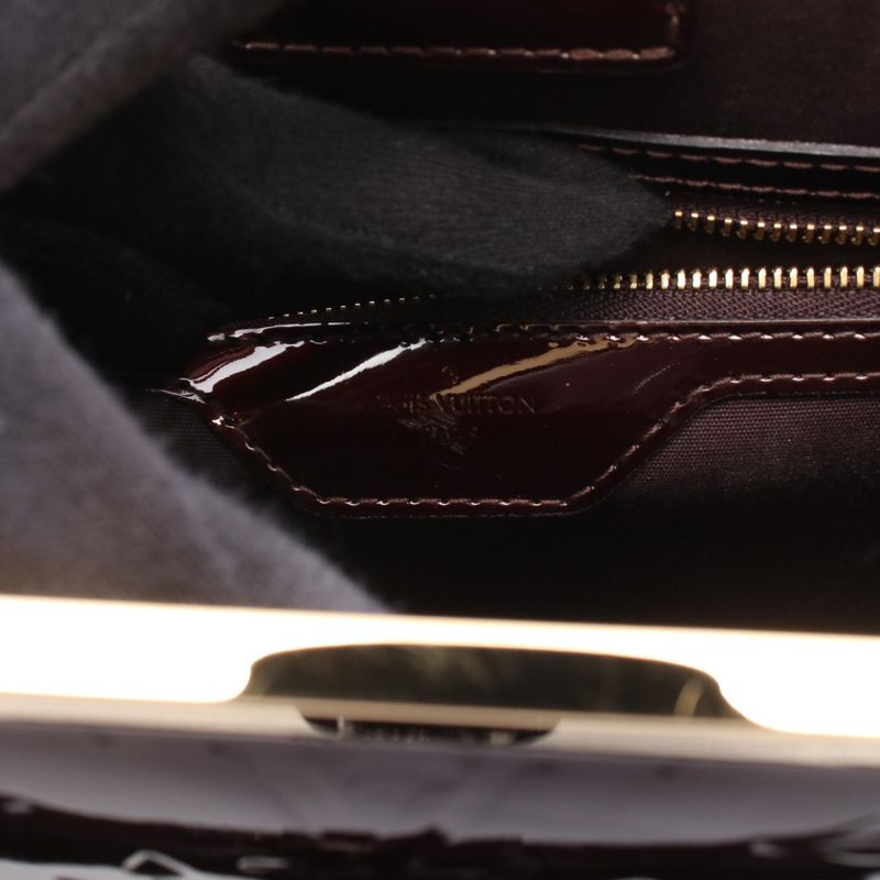 Louis Vuitton Handbag des PM M91749 Amarant Leather des PM Women's Used a