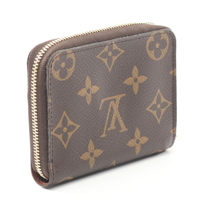 Louis Vuitton Coin Case Zippy Coin Purse M60067 PVC Coated Canvas Zippy Coin