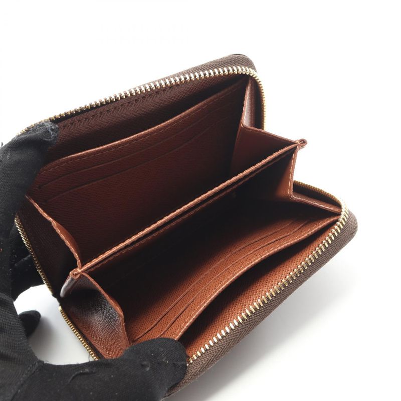 Louis Vuitton Coin Case Zippy Coin Purse M60067 PVC Coated Canvas Zippy Coin