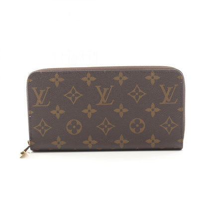 Louis Vuitton Round Long Wallet Zippy Wallet M42616 PVC Coated Canvas Zippy