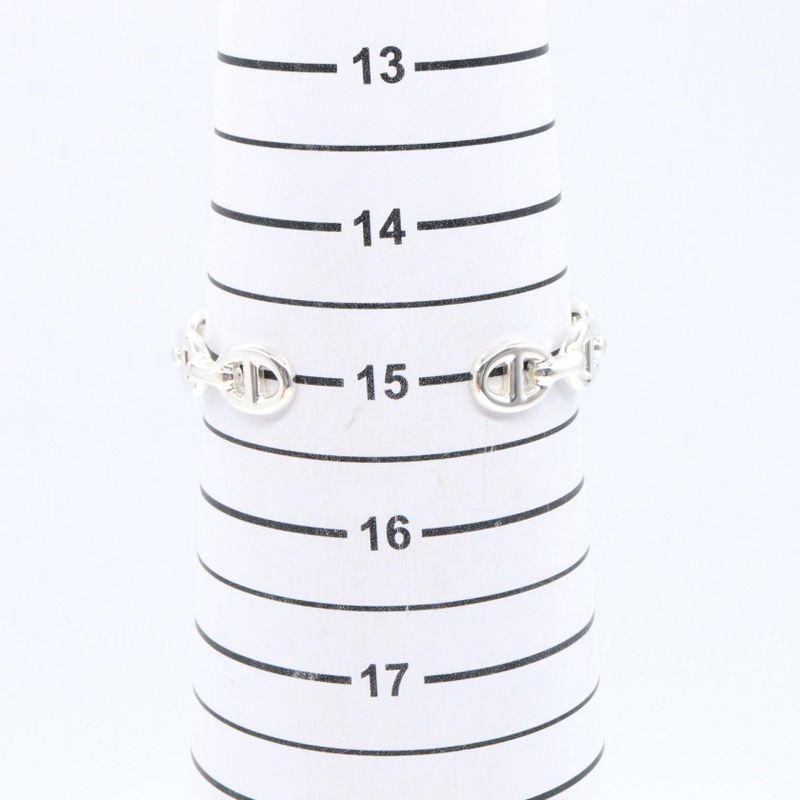 Hermes Bangle Chaine D'ancre Bangle Arm Circumference 15cm (5.91in) Silver 925
