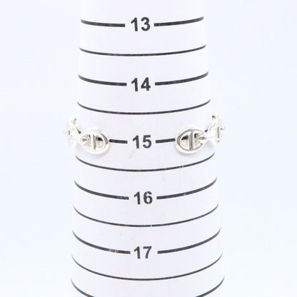 Hermes Bangle Chaine D'ancre Bangle Arm Circumference 15cm (5.91in) Silver 925