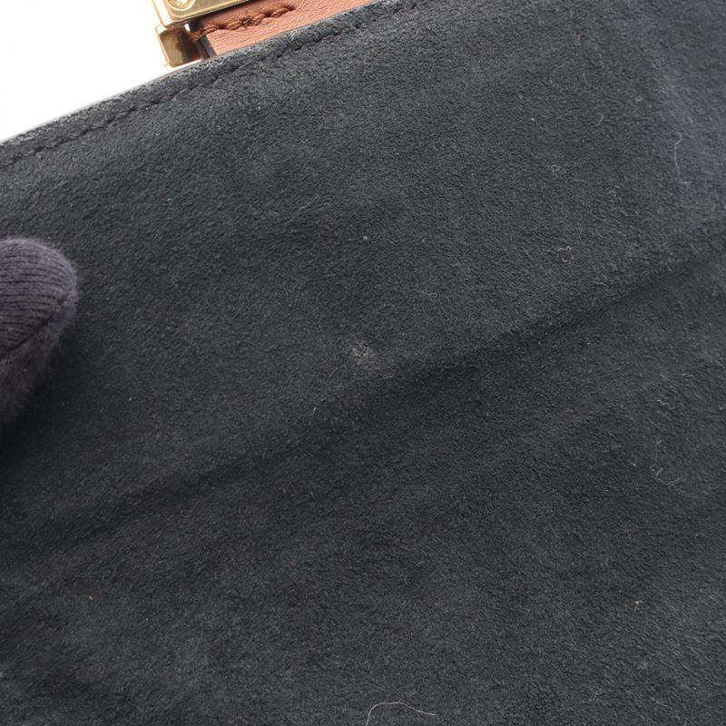 Louis Vuitton Shoulder Bag Dauphine Mini M44580 PVC Coated Canvas Leather