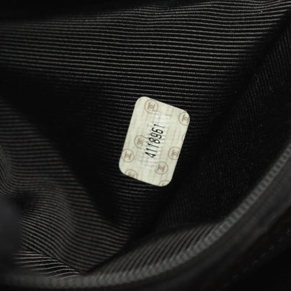 Chanel Tote Bag Triple Coco Mark Black Leather Calf Triple Coco Shoulder Tote