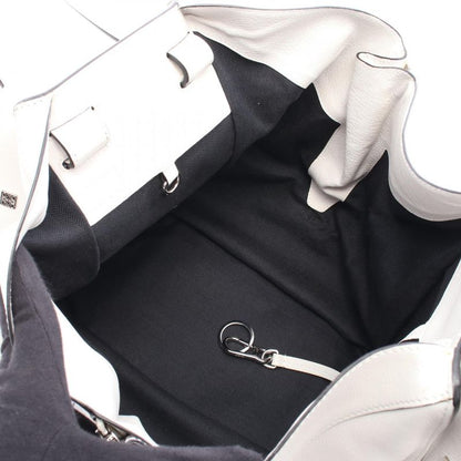 Loewe Handbag Hammock Medium White Leather Hammock Medium Ladies Used a
