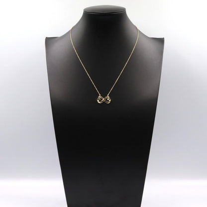 Tiffany & Co Tiffany＆co Necklace Double Loving Heart Necklace Neck Circumference