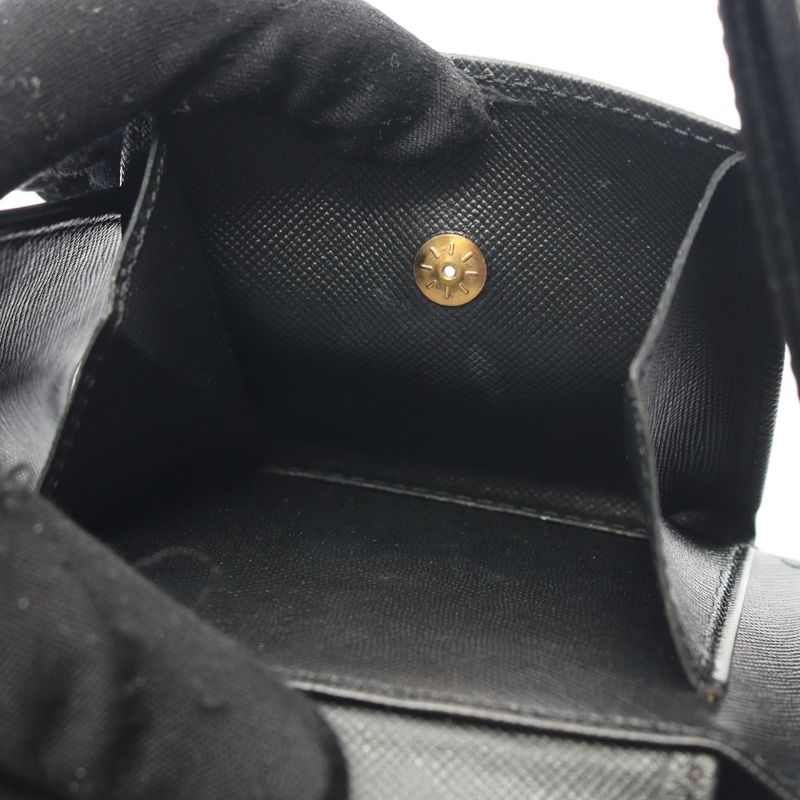 Louis Vuitton Bifold Wallet Portobier Cult Cles Di Monet Monogram Mini Noir