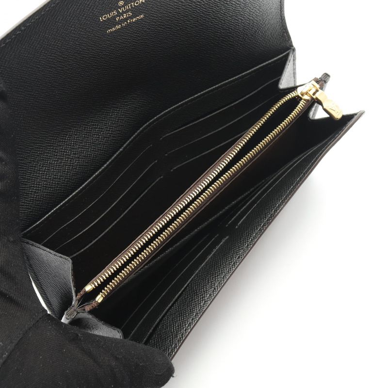 Louis Vuitton Bifold Long Wallet Portefeuille Sarah Monogram Giant Reverse