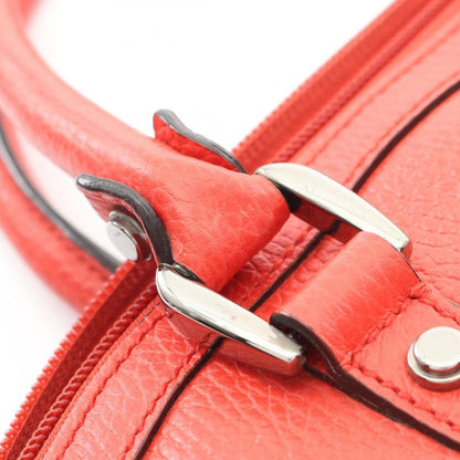 Gucci Tote Bag Interlocking Gcharm 341503 Red Leather Interlocking G 2way Tote