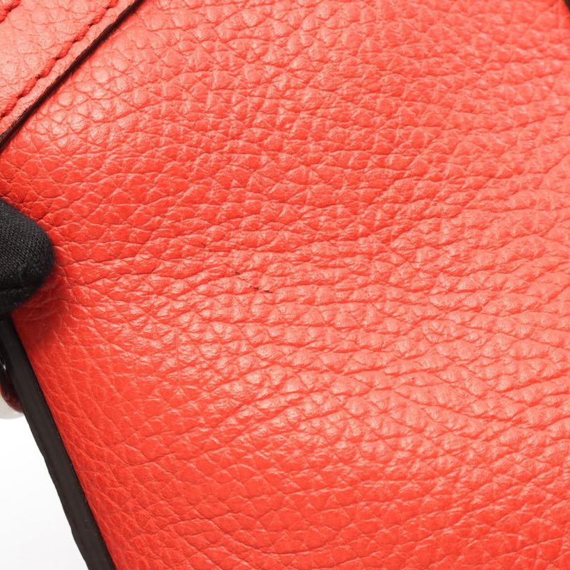 Gucci Tote Bag Interlocking Gcharm 341503 Red Leather Interlocking G 2way Tote