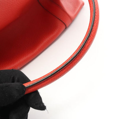 Gucci Tote Bag Interlocking Gcharm 341503 Red Leather Interlocking G 2way Tote