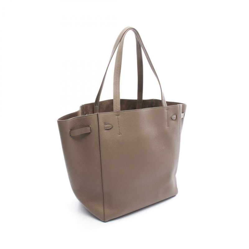 Celine Tote Bag Cabas Phantom Small Greige Leather Cabas Phantom Small Ladies
