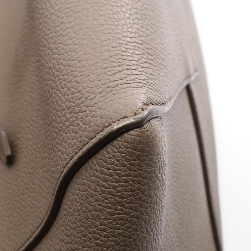 Celine Tote Bag Cabas Phantom Small Greige Leather Cabas Phantom Small Ladies