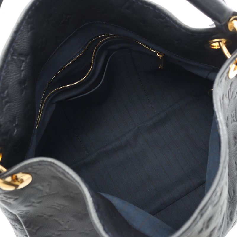 Louis Vuitton Shoulder Bag Artsy MM Monogram Empreinte Infini M93448 Infini