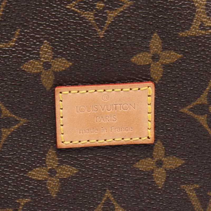 Louis Vuitton Shoulder Bag Saumur 30 Monogram M42256 PVC Coated Canvas Leather