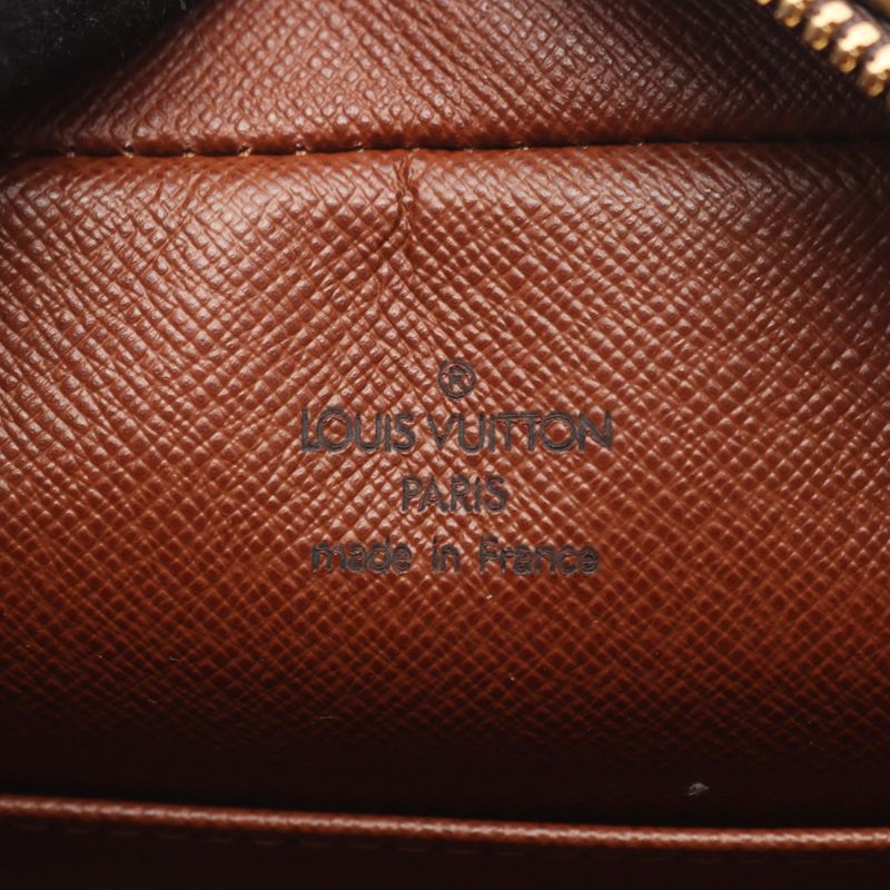 Louis Vuitton Shoulder Bag Shite MM Monogram M51182 PVC Coated Canvas Leather