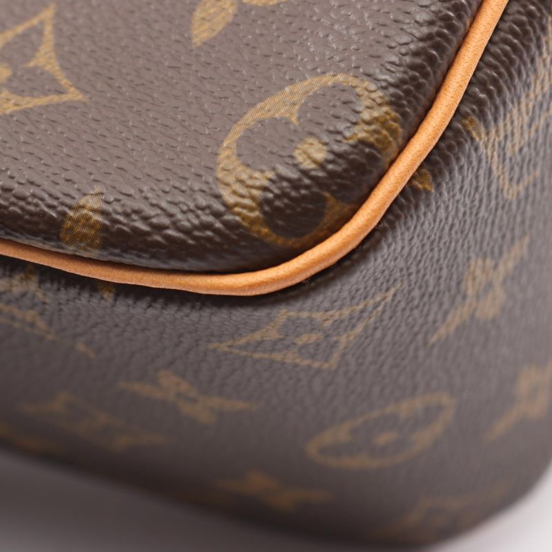 Louis Vuitton Shoulder Bag Shite MM Monogram M51182 PVC Coated Canvas Leather