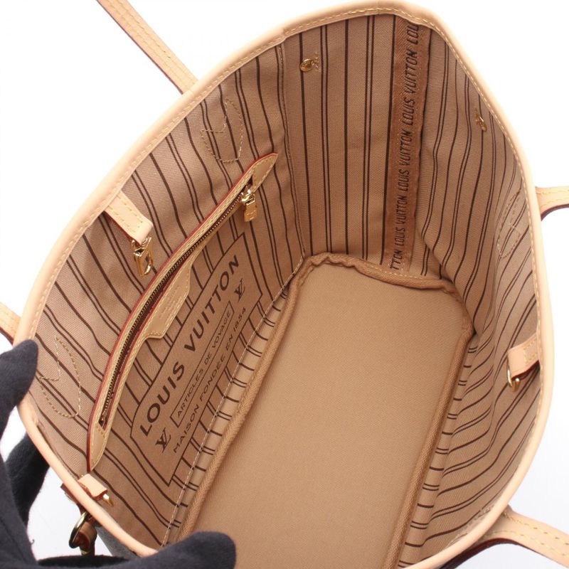 Louis Vuitton Tote Bag Neverfull PM Monogram M46979 PVC Coated Canvas Leather