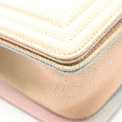 Chanel Shoulder Bag Boy Chanel Small Multi Gradient Caviar Skin (grained Calf)