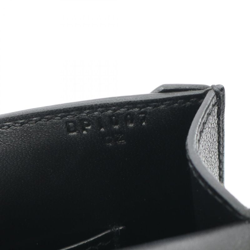 Hermes Shoulder Bag Veru Mini Black Leather Veru Chain Mini Black Ladies Used a