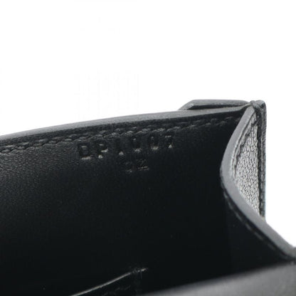 Hermes Shoulder Bag Veru Mini Black Leather Veru Chain Mini Black Ladies Used a