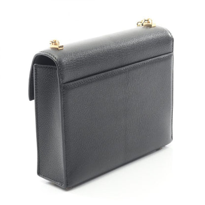 Hermes Shoulder Bag Veru Mini Black Leather Veru Chain Mini Black Ladies Used a