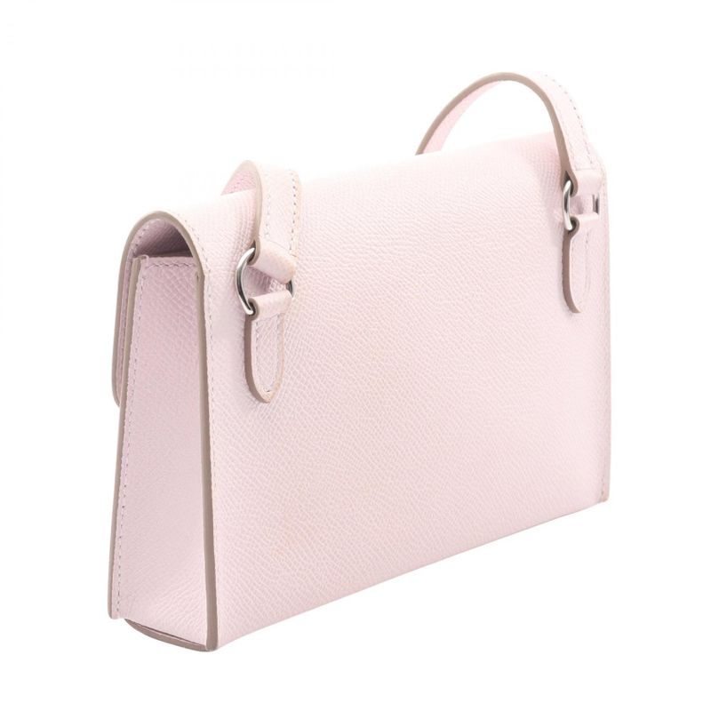 Hermes Shoulder Bag Nap to Go Mauve Pale Leather Calf (Cowhide) Nap to Go Mauve