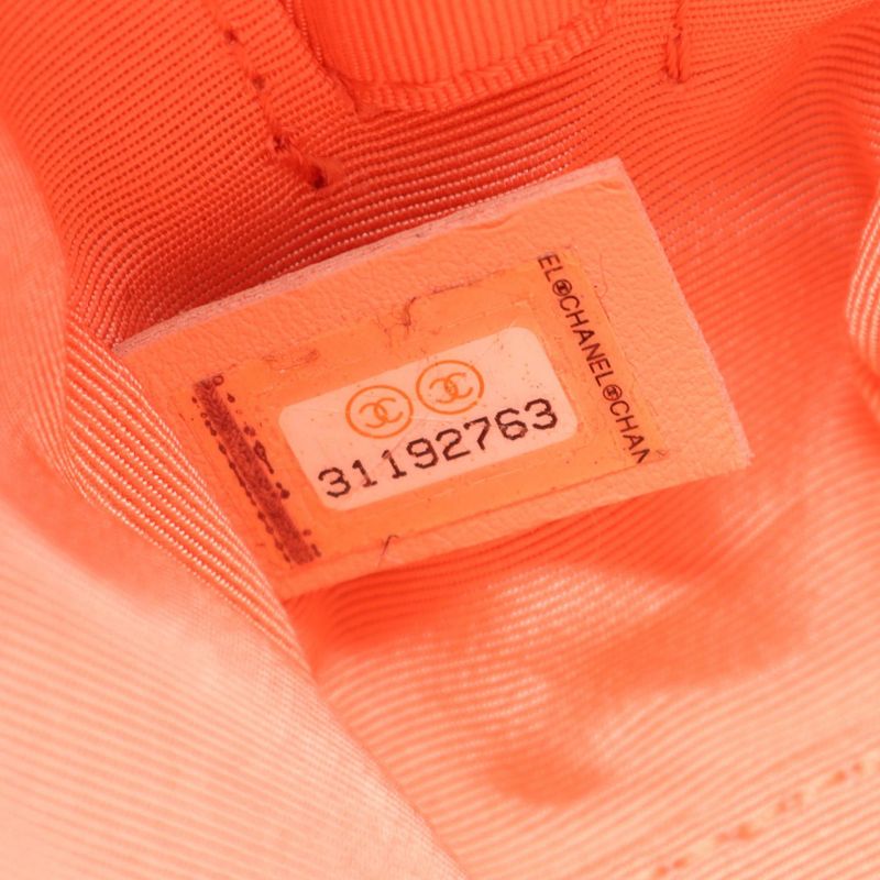 Chanel Shoulder Bag Coco Mark Pink Lambskin Coco Mark Bijou Crystal Camera Bag