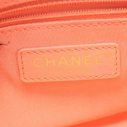 Chanel Shoulder Bag Coco Mark Pink Lambskin Coco Mark Bijou Crystal Camera Bag