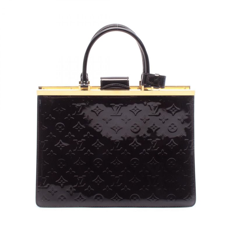 Louis Vuitton Handbag des GM M91750 Amarant Leather des GM Women's Used B