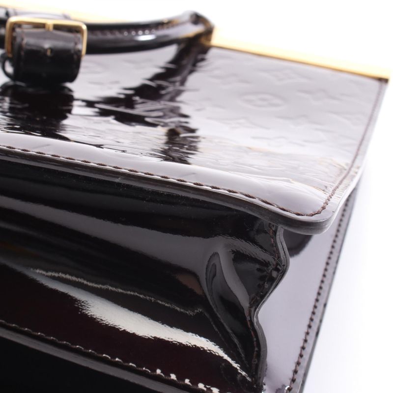 Louis Vuitton Handbag des GM M91750 Amarant Leather des GM Women's Used B