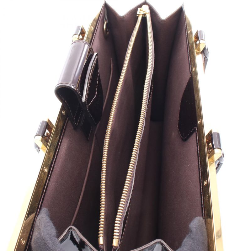 Louis Vuitton Handbag des GM M91750 Amarant Leather des GM Women's Used B