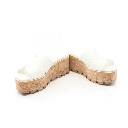 Hermes Sandals Eze 30 Sl12251309z3602501 White Leather Eze 30 Sandals Women's