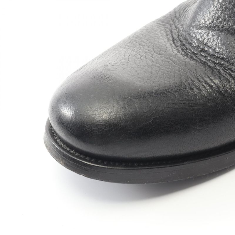 Prada Boots Green Leather Boots Ladies Used B