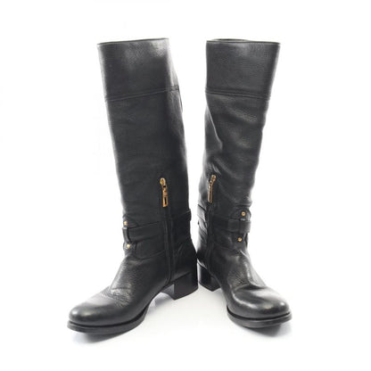 Prada Boots Green Leather Boots Ladies Used B